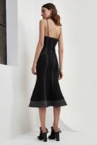 C/meo Collective Right Now Midi Dress Black
