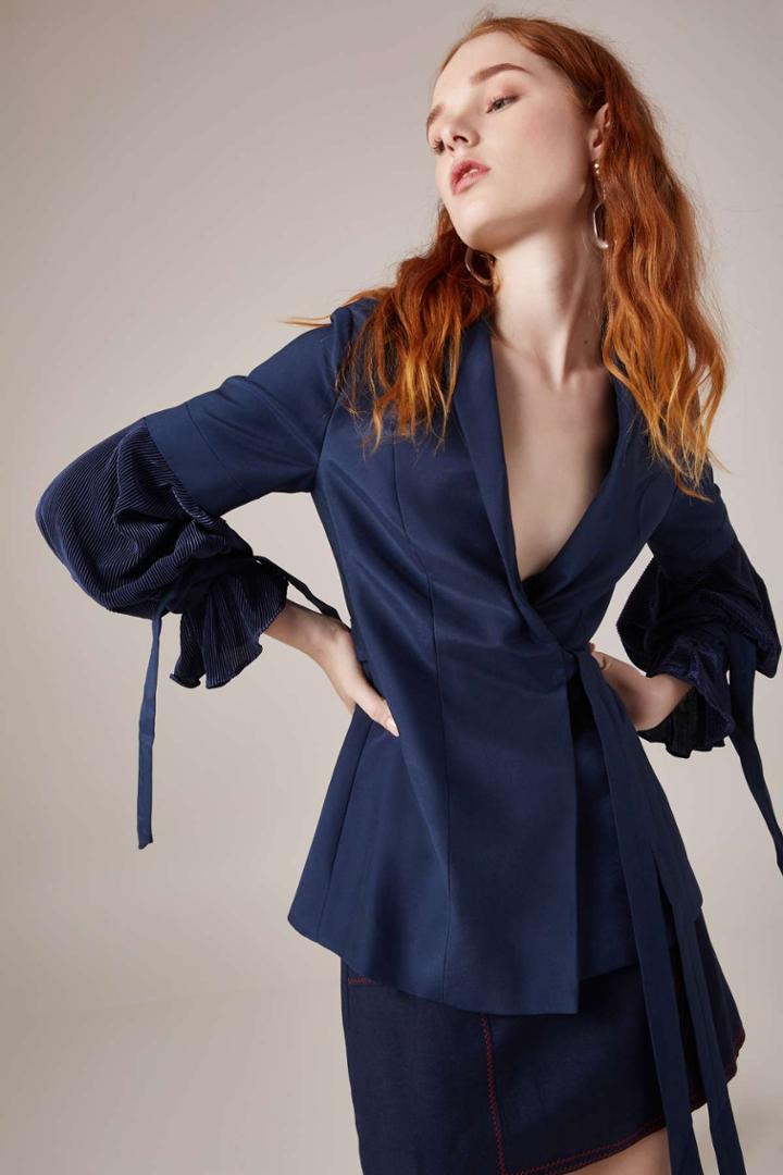 C/meo Collective Unbound Blazer Navy