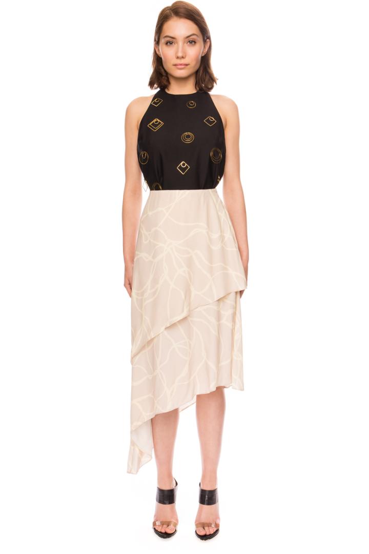 C/meo Collective Other One Skirt Oyster Line
