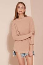 The Fifth The Fifth The Pause Knit Metallic Blush