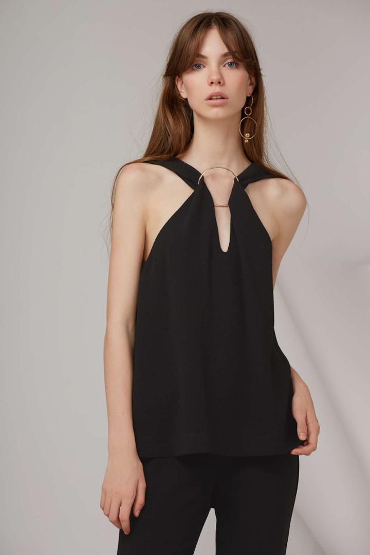 Keepsake Keepsake Darkest Light Top Black