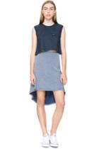 The Fifth Repetition Skirt Navy And White
