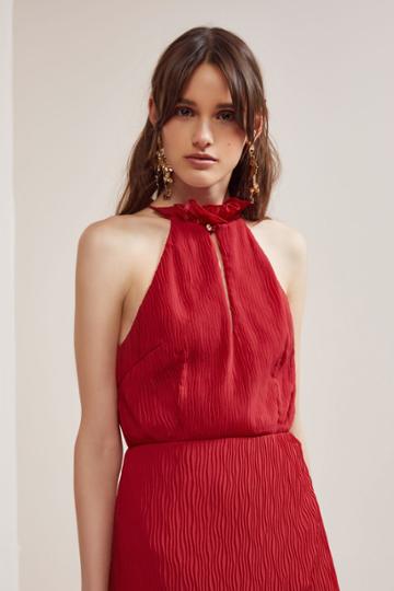 Keepsake Keepsake Skylines Dress Scarlet Red