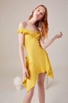 C/meo Collective Iridescent Knit Dress Chartreusexxs, Xs,s,m,l