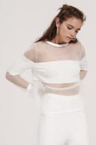 Finders Keepers Reality Knit Jumper Ivory