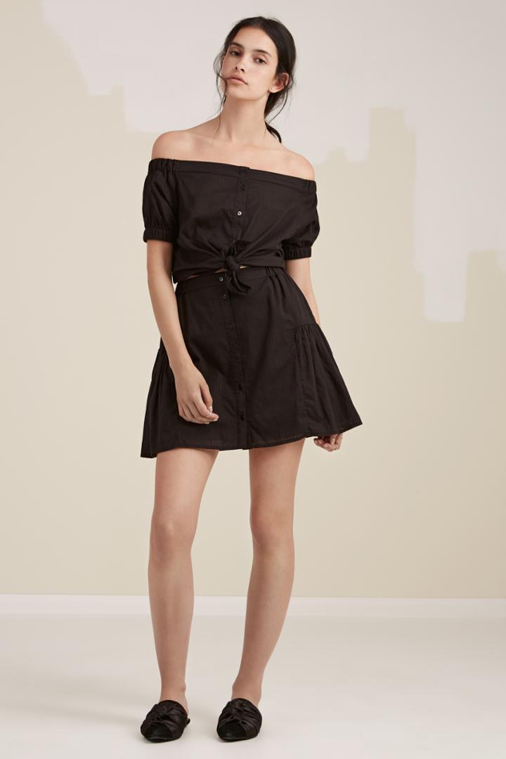 The Fifth Sun Valley Skirt Black