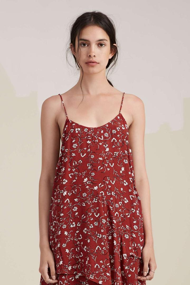 The Fifth The Fifth The Rhythm Top Dark Jasmine Print