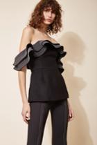 C/meo Collective C/meo Collective Catch And Release Top Black W Ivoryxxs, Xs,s,m,l