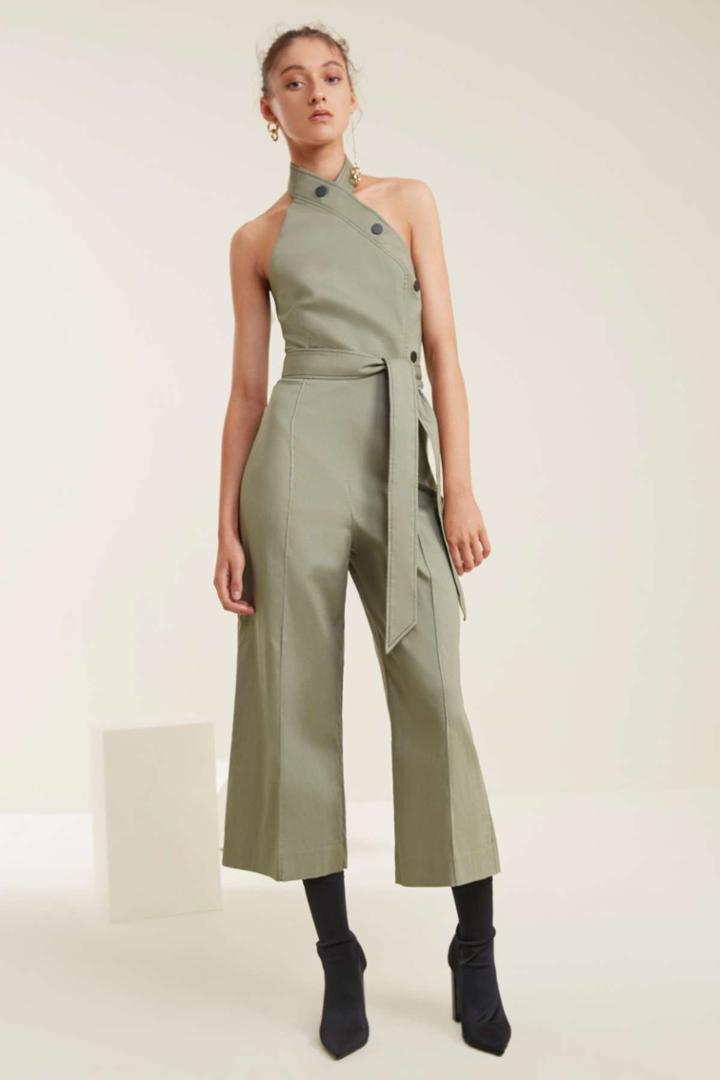 C/meo Collective Desire Jumpsuit Sage