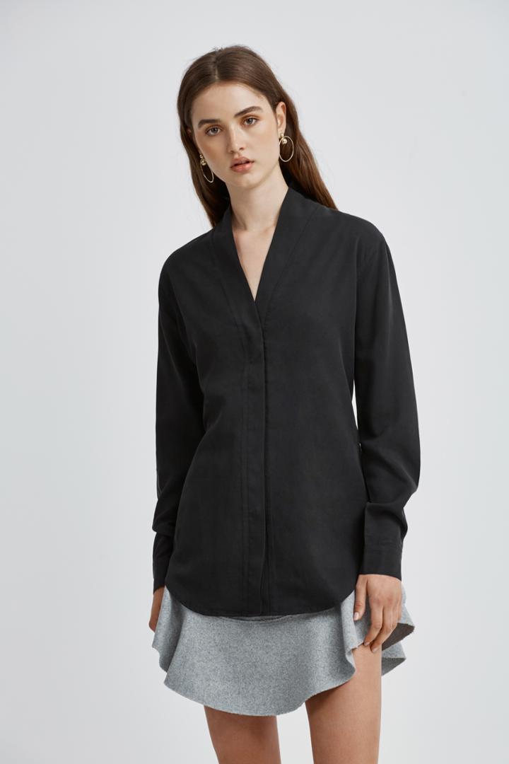 Finders Keepers Renzo Shirt Black