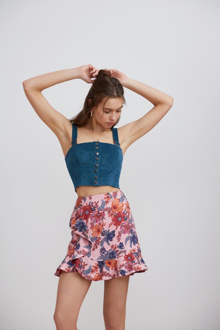 Finders Keepers Finders Keepers Rhapsody Mini Skirt Blossom Floralxxs, Xs,s,m,l