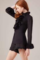 C/meo Collective Big Picture Shirt Blackxxs, Xs,s,m,l,xl