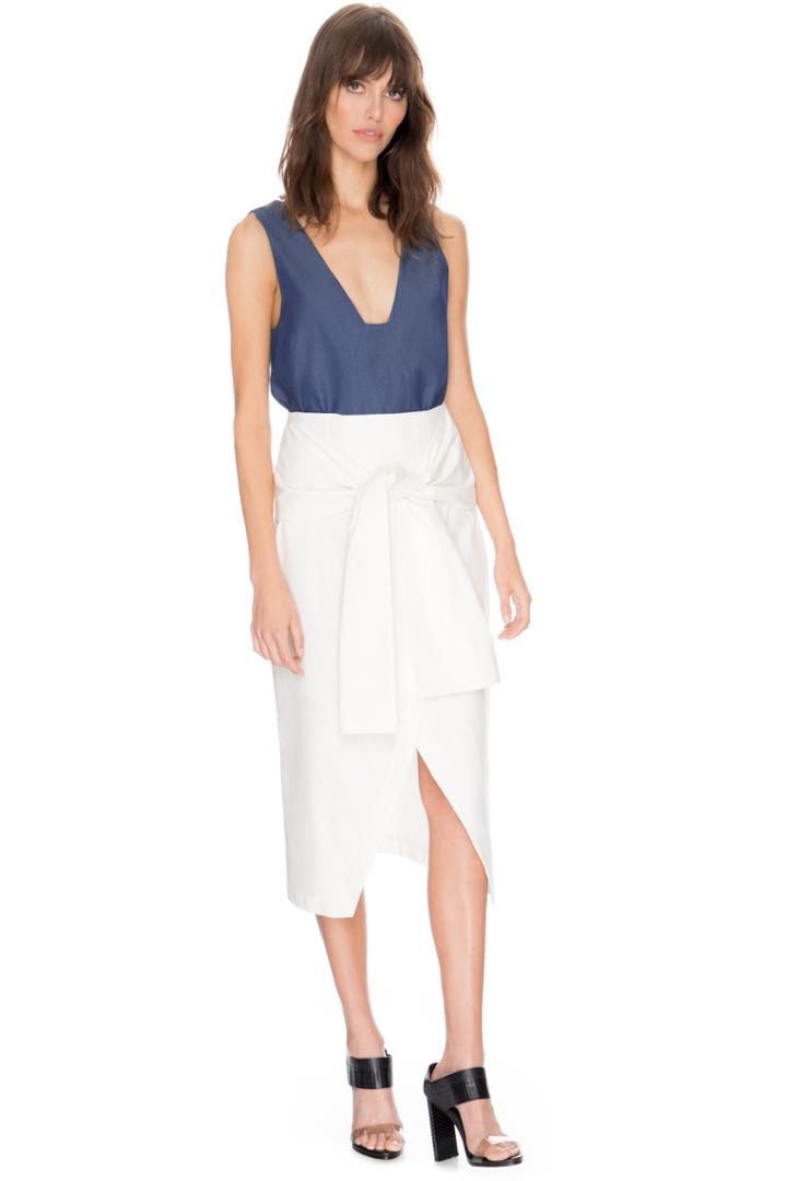 C/meo Collective Im In It Skirt White