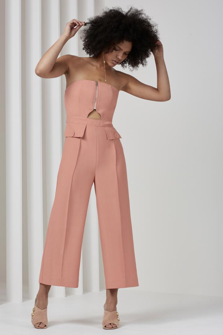 C/meo Collective No Limit Jumpsuit Rosewood