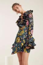 C/meo Collective Immerse Long Sleeve Top Black Floralxxs, Xs,s,m