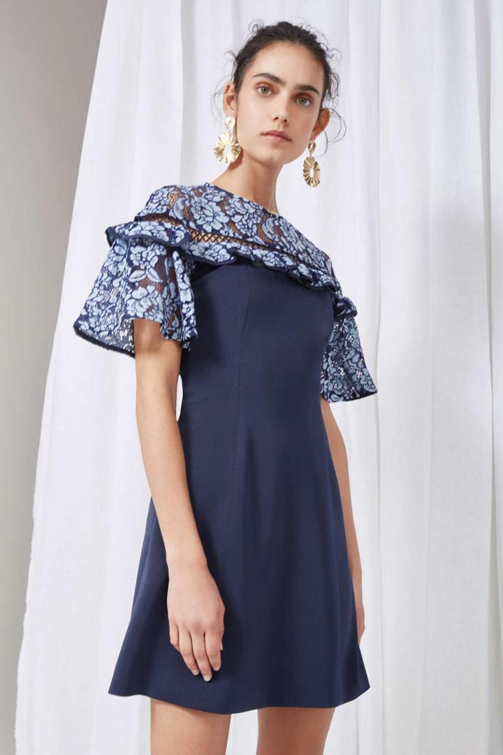 Keepsake Catch Me Dress Dusk Bluexxs, Xs,s,m,l