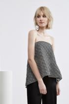 C/meo Collective Faded Light Bustier Grey