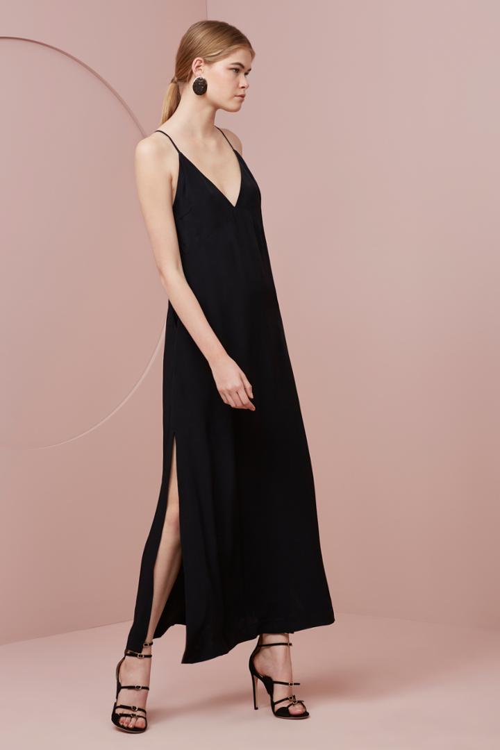 Keepsake Two Minds Maxi Dress Black