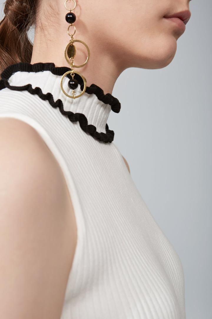 Keepsake A Knit By Any Other Name Top Ivory