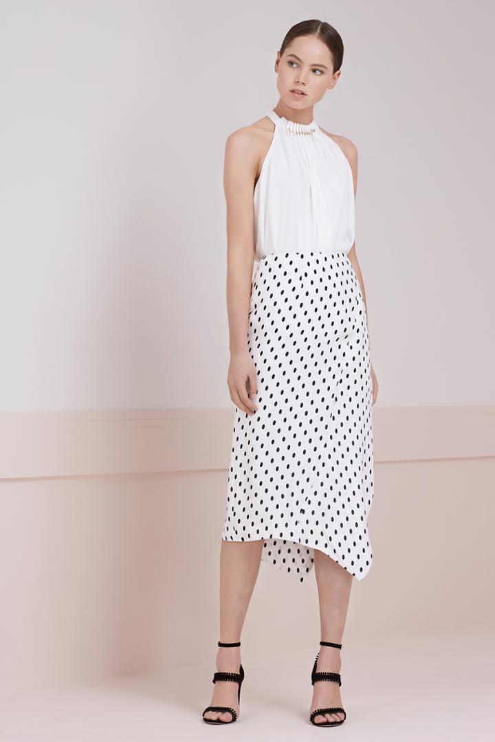 Keepsake Soul Fire Skirt Spot Print Light