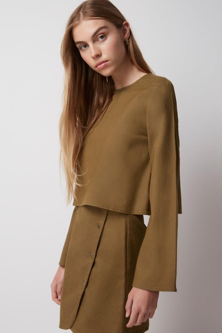 The Fifth The Fifth Illmatic Long Sleeve Top Olive