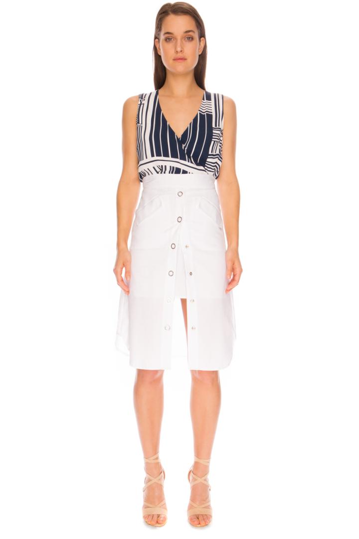 C/meo Collective Midnight Skirt White