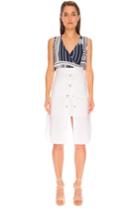 C/meo Collective Midnight Skirt White