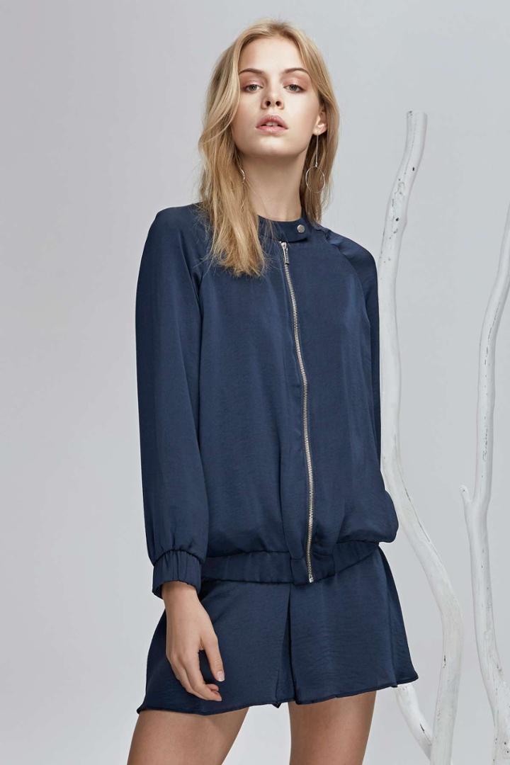 Finders Keepers Rene Bomber Charcoalxxs, Xs,s,l