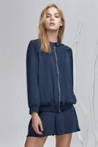 Finders Keepers Rene Bomber Charcoalxxs, Xs,s,l