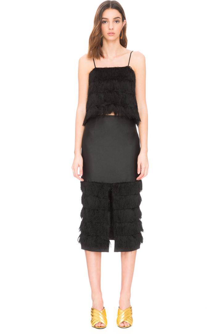 C/meo Collective Slow Burn Top Black