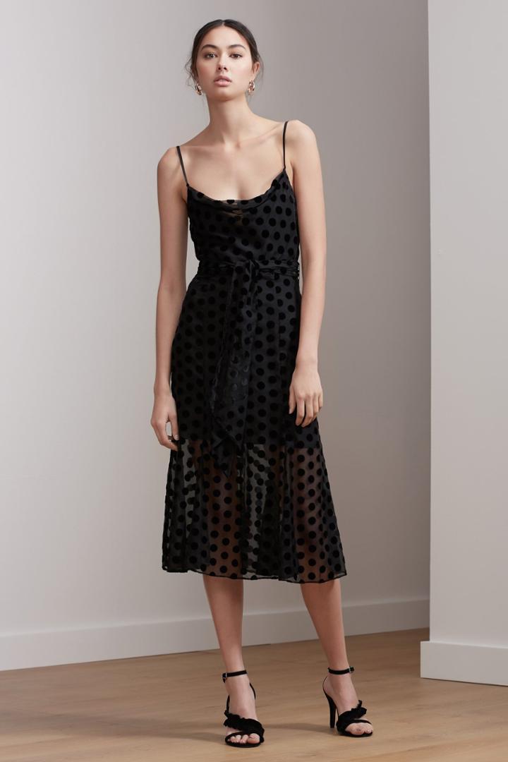 Keepsake Keepsake Exhale Midi Dress Black