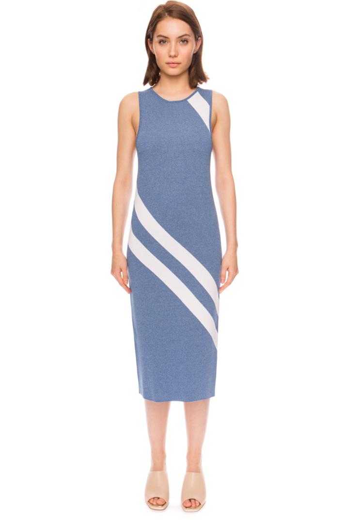 C/meo Collective All Day Knit Dress Blue Marle