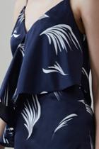 C/meo Collective Nothing Even Matters Dress Navy Wings