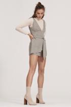 Finders Keepers Finders Keepers Sanctuary Playsuit Khaki