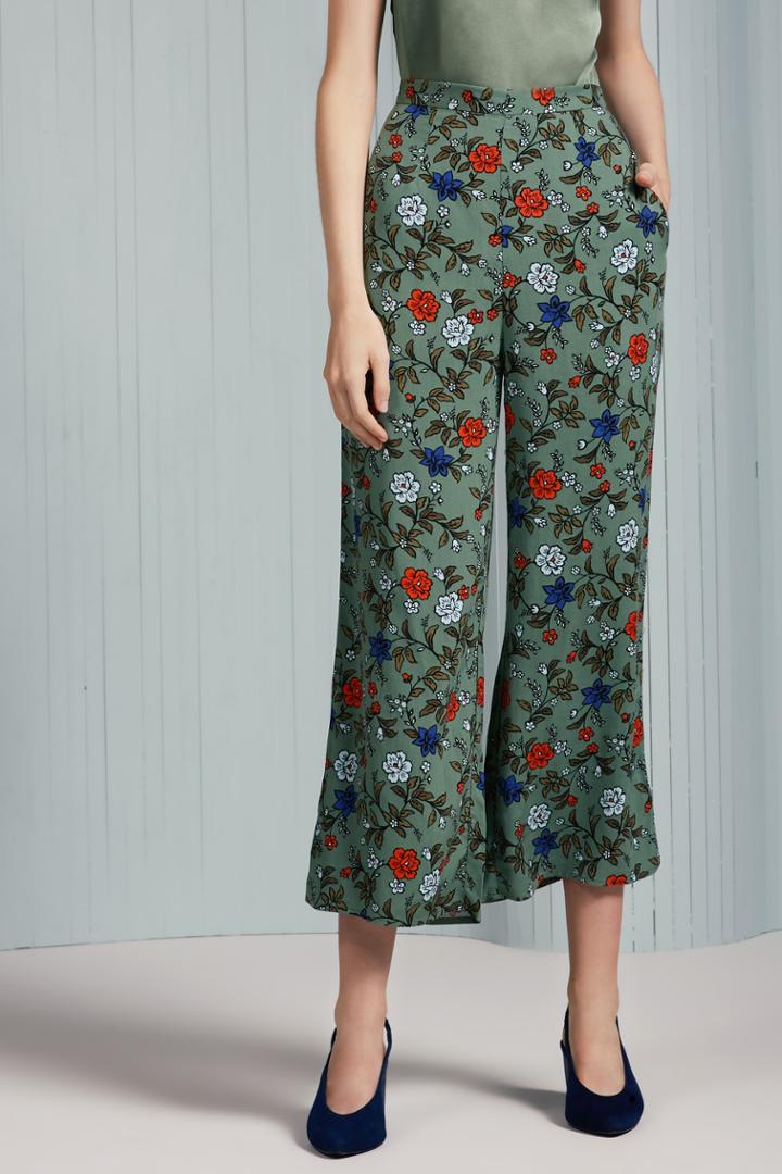 The Fifth The Fifth Assonance Pant Sage Floralxxs, Xs,s,m,xl