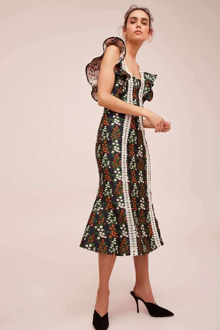 Keepsake Keepsake Faithful Midi Dress Navyxxs, Xs,s,m,l,xl
