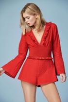Finders Keepers Memento Playsuit Redxxs, Xs,s,m,l
