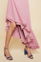 C/meo Collective C/meo Collective Temptation Short Sleeve Gown Mulberry