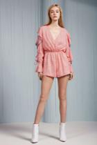 The Fifth Juliette Playsuit Scarlet Geoxs,s,m