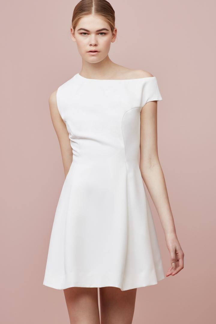 Keepsake Stolen Dance Mini Dress Ivory