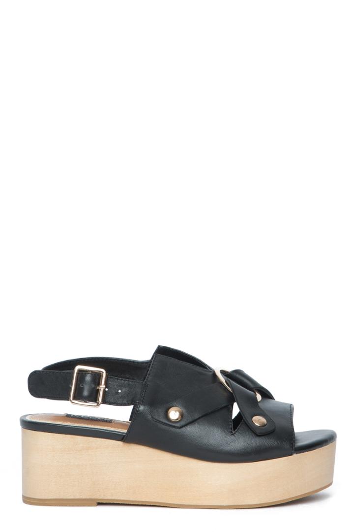 Jaggar Footwear Dynamics Flatform Black