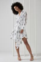 C/meo Collective Caught Up Long Sleeve Dress Confetti Print