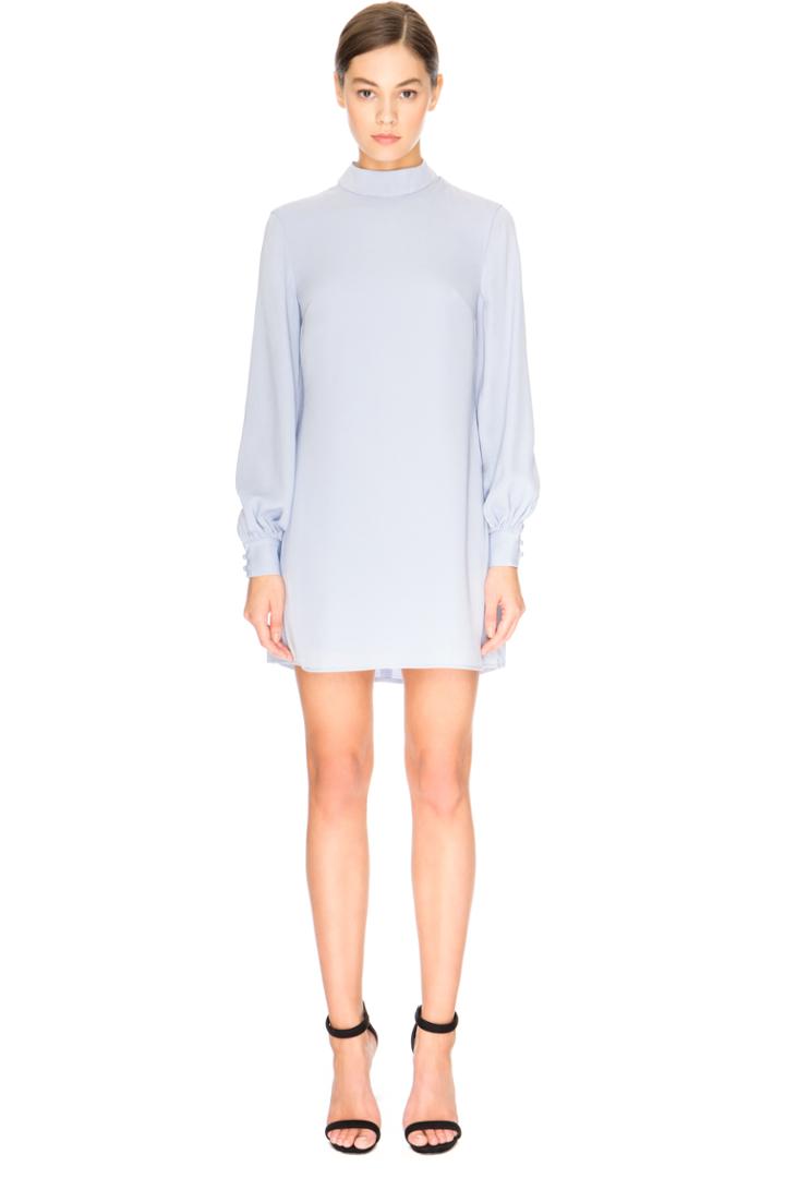 Keepsake Irreplaceable Long Sleeve Dress Pastel Blue
