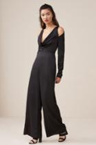 Finders Keepers Finders Keepers Aspects Long Sleeve Jumpsuit Blackxxs, Xs,s,m,l