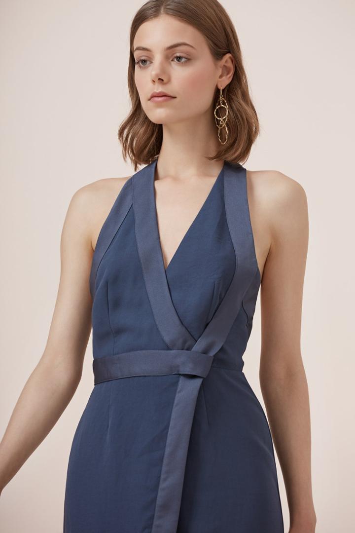 Keepsake Modern Things Dress Navy