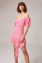 C/meo Collective C/meo Collective Be About You Short Sleeve Dress Magenta Daisyxxs, Xs,s,m,l,xl