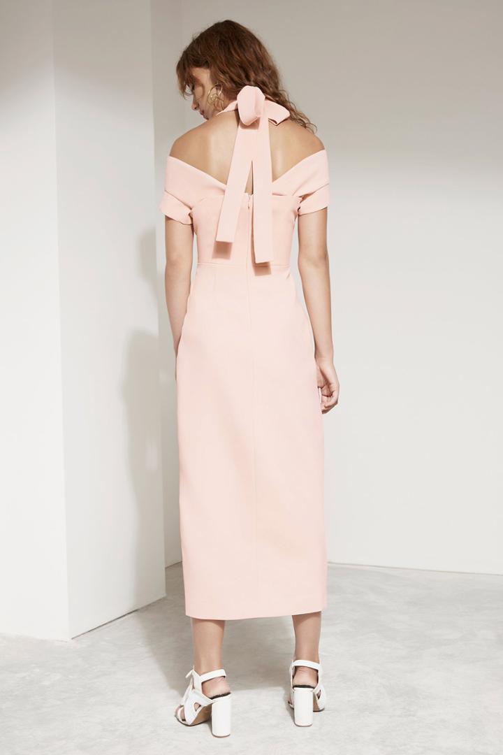 C/meo Collective Vertigo Dress Dusty Pink