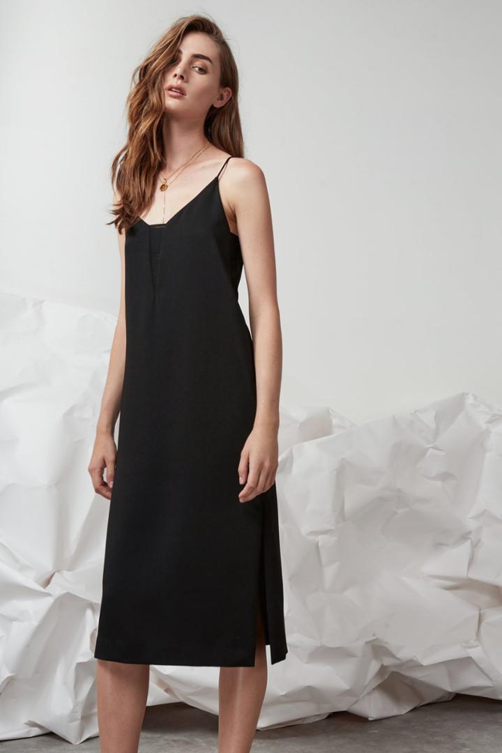 Finders Keepers Under The Sun Cami Dress Black