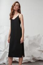 Finders Keepers Under The Sun Cami Dress Black