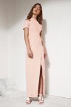 C/meo Collective Vertigo Full Length Dress Dusty Pink